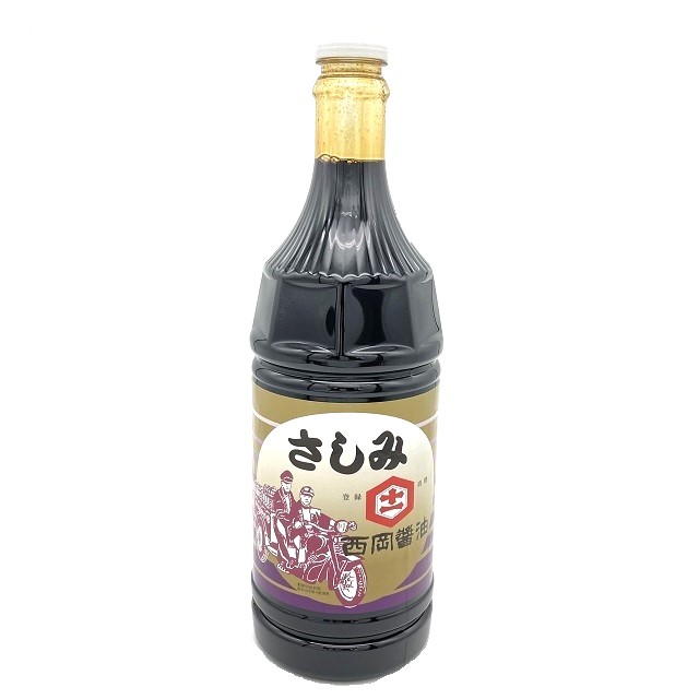 一個口は計6本まで!!】西岡醤油のさしみ醤油1.8リットル 伊万里