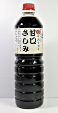 西岡醤油の甘口さしみ醤油1リットル