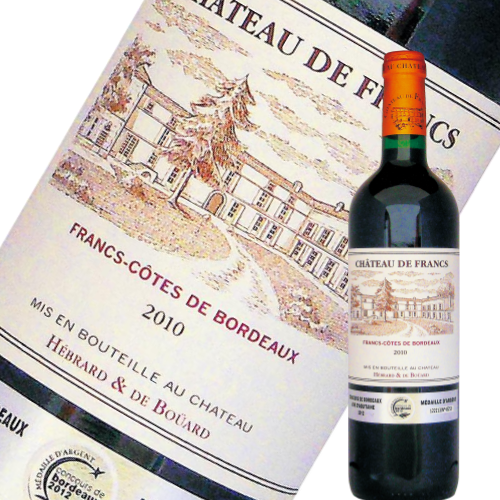 250520　EB-09  ワイン　メゾン・ヘブラール　シャトー・ドゥ・フラン　2016年　(赤)　750ml