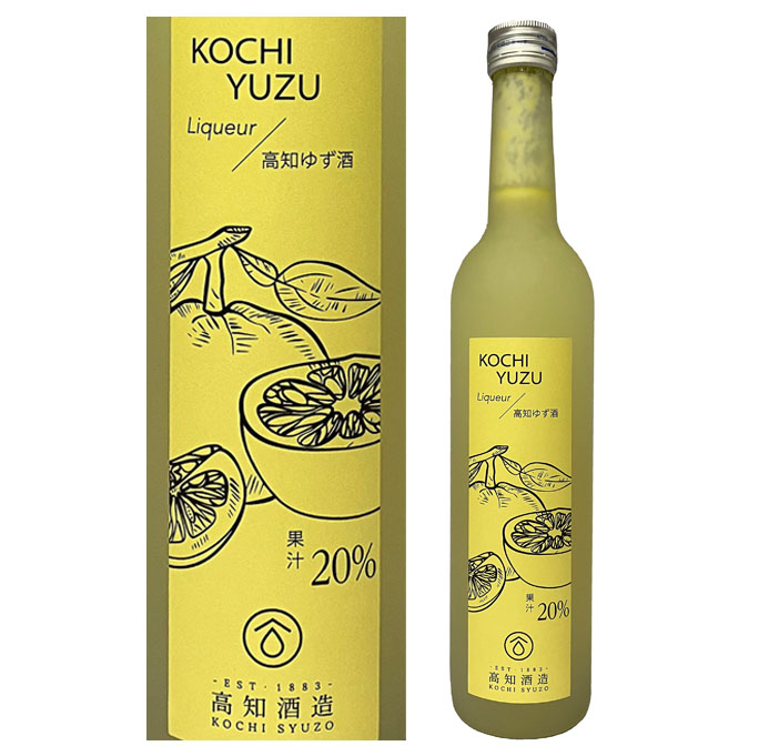 高知酒造　高知県産　ゆず酒　500ml