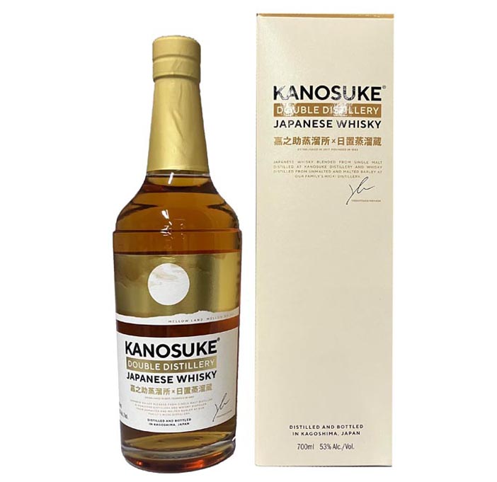 ウイスキー 三陽物産 小正 嘉之助 ダブルディスティラリーズ 箱入700ml　　