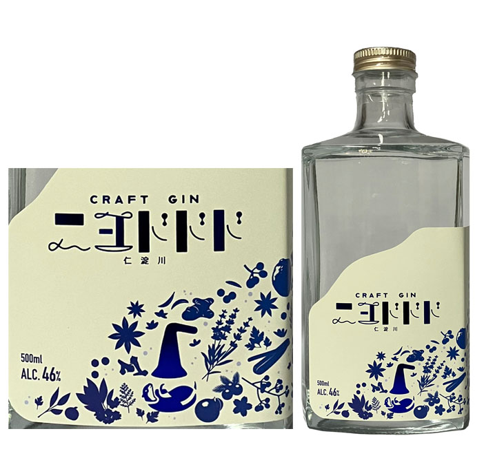 高知ウイスキー　仁淀川蒸留所　ﾆﾖﾄﾞﾄﾞﾄﾞ 500ml