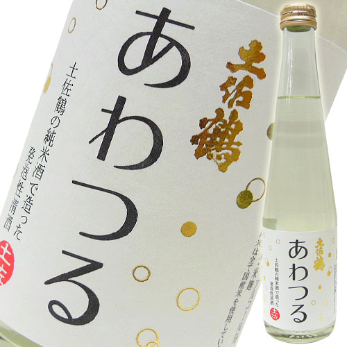 土佐鶴酒造　発泡性清酒　あわつる 300ml