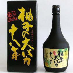 司牡丹　柚子の大バカ18年　720ml