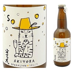 安芸虎 純米吟醸  素 うすにごり活性生酒 330ｍｌ　