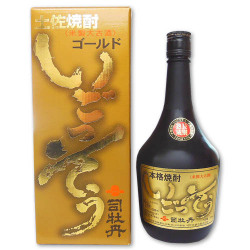 司牡丹酒造　長期熟成樫樽貯蔵大古酒　本格米焼酎ゴールド43度