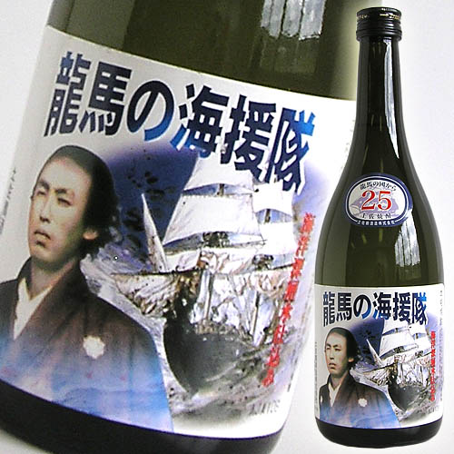 米焼酎 土佐鶴酒造 龍馬の海援隊 25°720ml