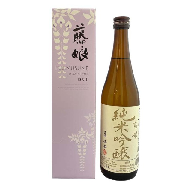 日本酒 藤娘酒造 藤娘 (ふじむすめ) 純米吟醸酒 箱入 720ml