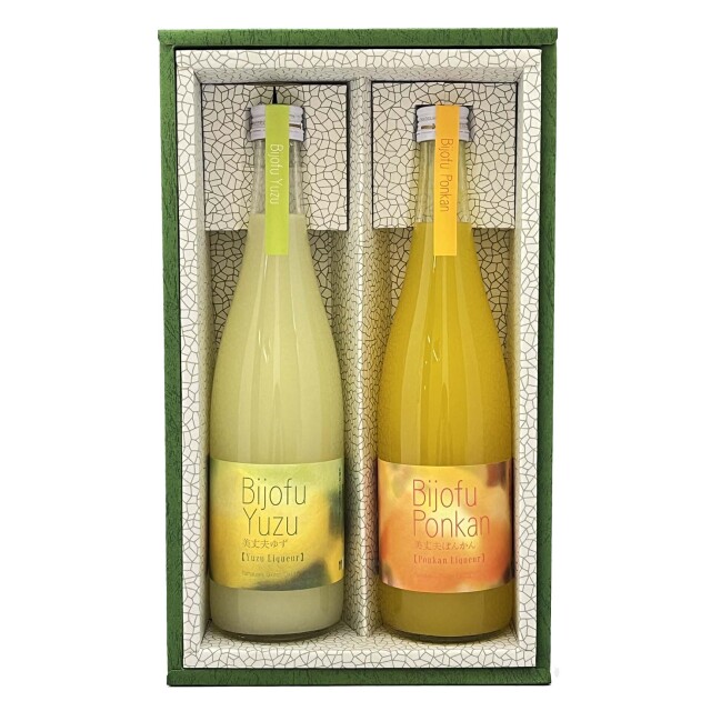 リキュールオリジナルギフト 美丈夫フルーツリキュールセット(ゆず