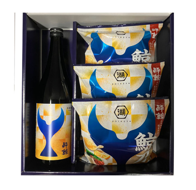 日本酒×ポテト 酔鯨酒造 鯨の友 ギフトBOX あわせて旨みが華やぐ