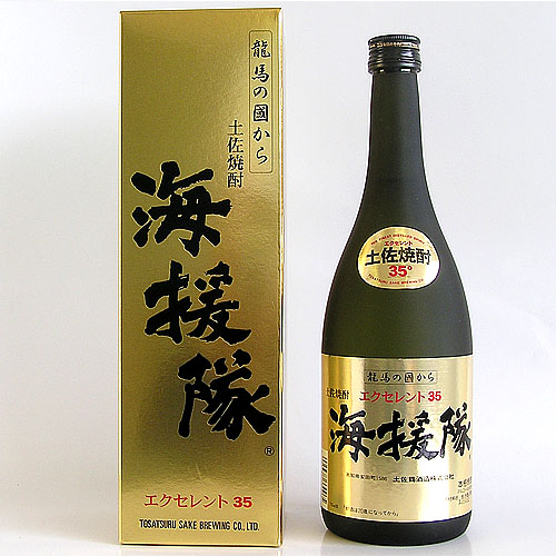 米焼酎 土佐鶴酒造 海援隊 エクセレント35°720ml 箱入