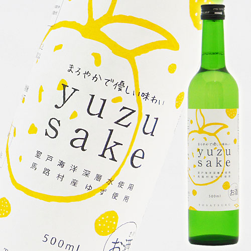 リキュール 土佐鶴酒造 yuzu sake ＜ゆず酒＞ 500ml