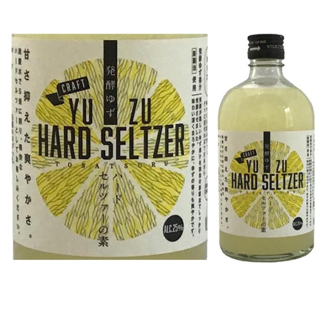 スピリッツ 土佐鶴酒造 発酵ゆず ハードセルツァーの素 500ml