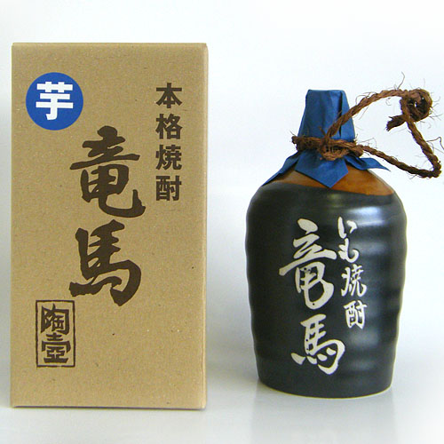 芋焼酎 菊水酒造 竜馬 芋焼酎 つぼ詰 25°箱入 720ml 菊水 竜馬 芋焼酎 つぼ詰 25°720ml