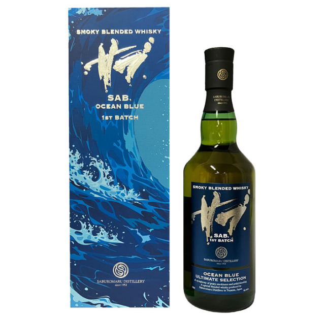 ウイスキー 若鶴酒造 サブ オーシャンブルー 箱入 700ml ※数量限定
