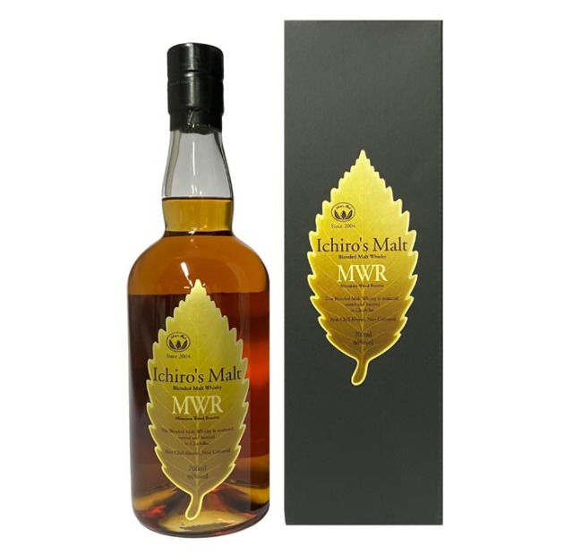 ウイスキー 三陽物産 イチローズ Mミズナラウッド Rリーフラベル 箱入