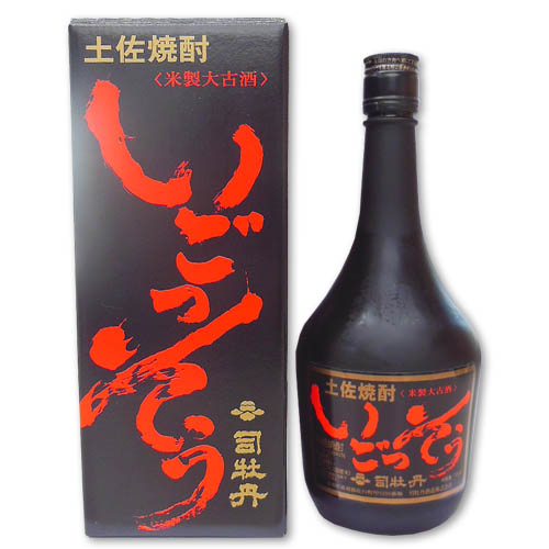 10年貯蔵古酒 430ml 陶器瓶 米焼酎 司牡丹酒造 十年貯蔵大古酒 本格米焼酎 いごっそう43度 箱入 720ml