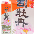 【清酒】司牡丹酒造　本醸造酒　金凰司牡丹(上撰) パック　1800ml