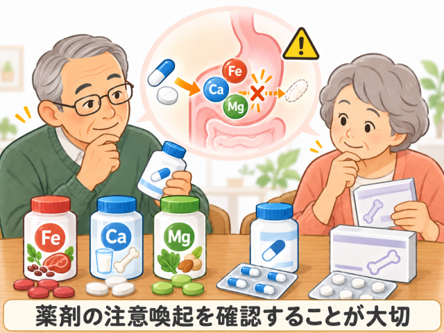 イラスト_鉄CaMg過剰摂取