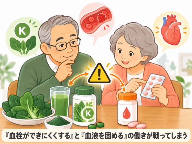 イラスト_ビタミンK拮抗