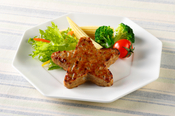 【冷凍】うす味星型ハンバーグ(40g×10個)2026年4月〜