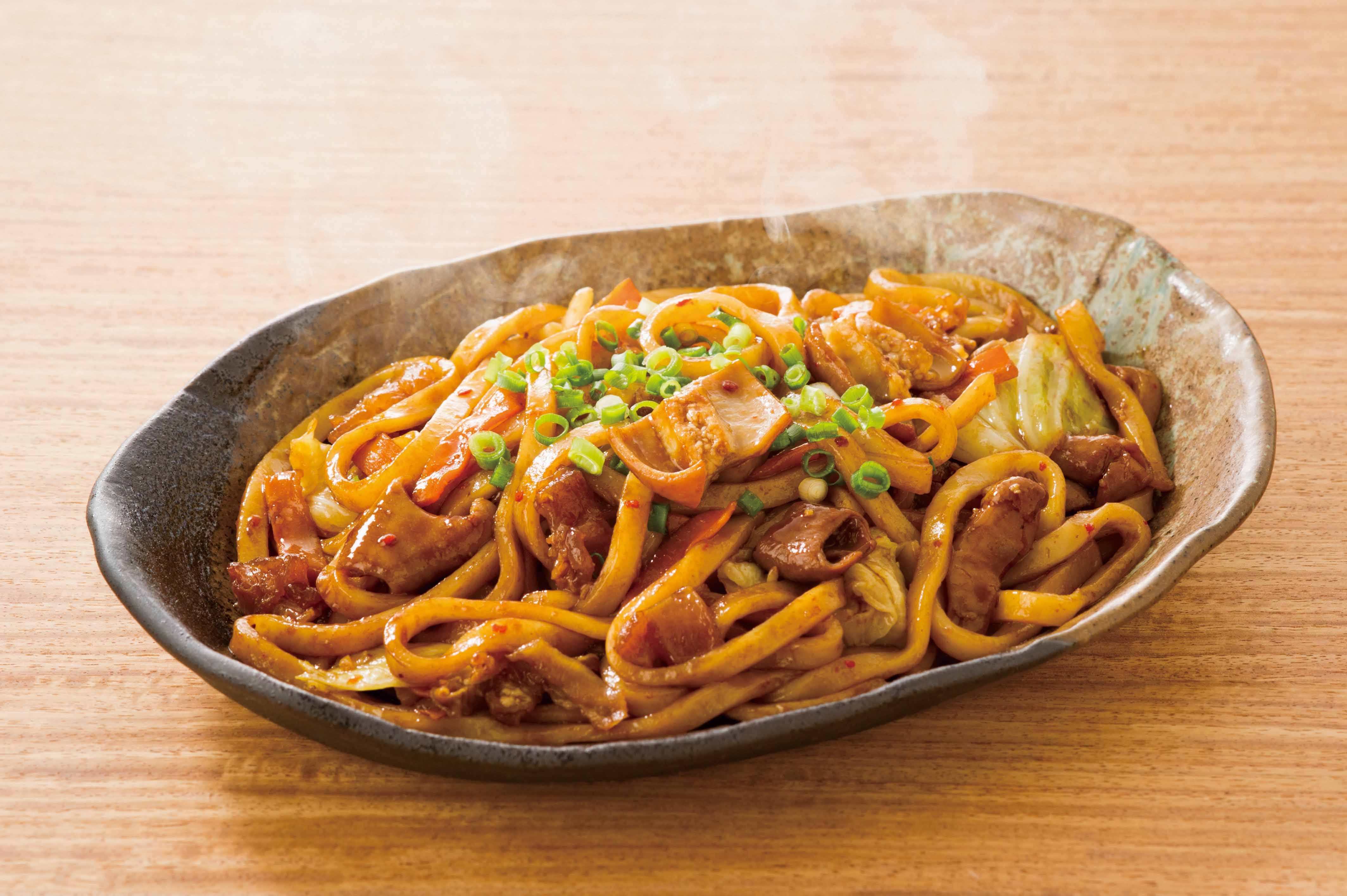 【冷凍】牛ホルモン焼うどん(250g×1個)※単品