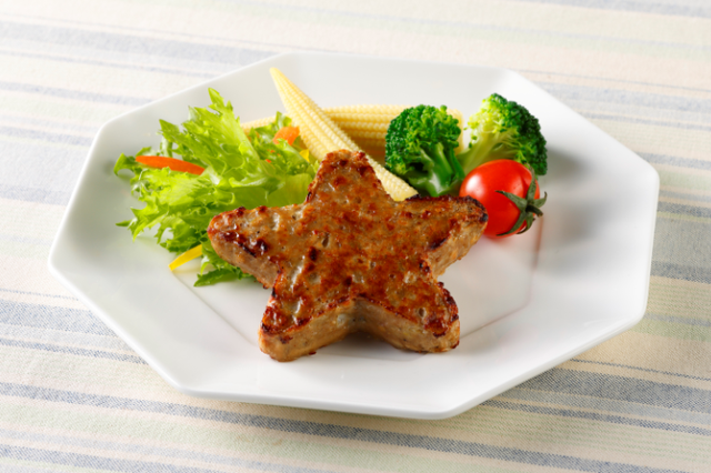 【冷凍】うす味星型ハンバーグ(40g×10個)2026年4月〜