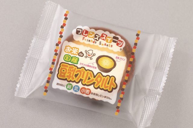 豆乳プリンタルト現物