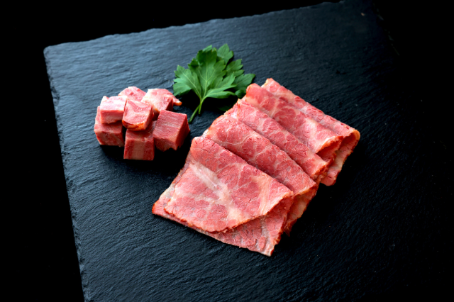 【冷蔵】雪降り和牛 尾花沢 ハム(400g)