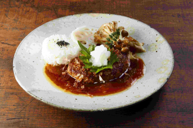 【冷凍】ソースインハンバーグヴィアンド（和風）160