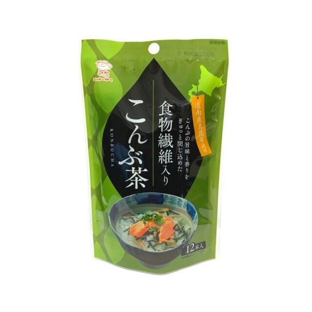 食物繊維入りこんぶ茶  2.3g×12本 【0155】商品3つまでネコポス便OK(4)