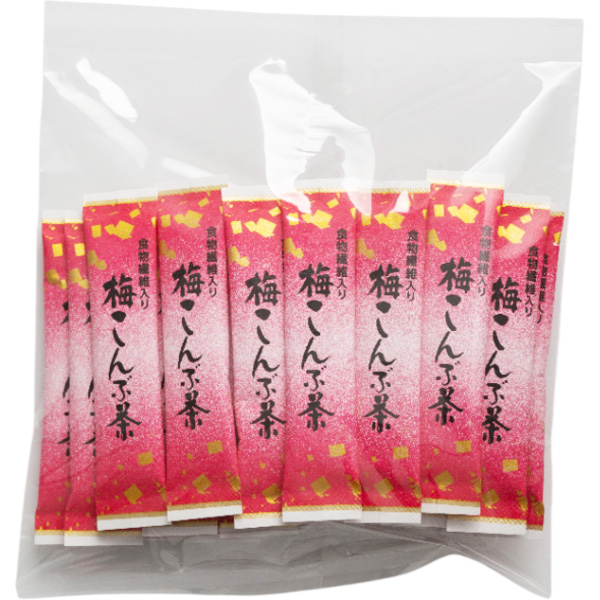 食物繊維入り梅こんぶ茶 2.3g×25本 【A044】商品2つまでメール便OK（6）