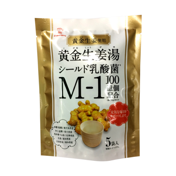 黄金生姜湯 シールド乳酸菌M-1配合 5袋 ニットーリレー