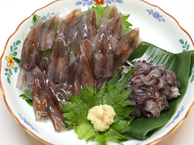 ほたるいか通販　生　朝どれ  通販 刺身