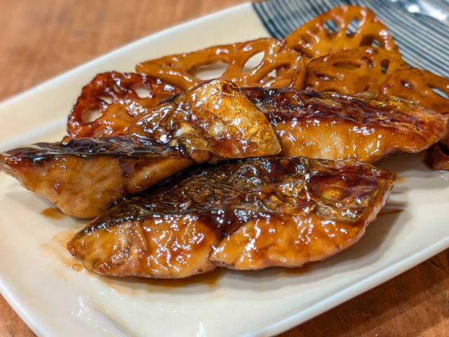 サワラ照り焼き