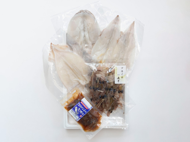 《ギフト》富山湾いか5種食べ比べセット 　