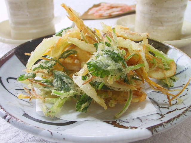 白えび素干し　かき揚げ