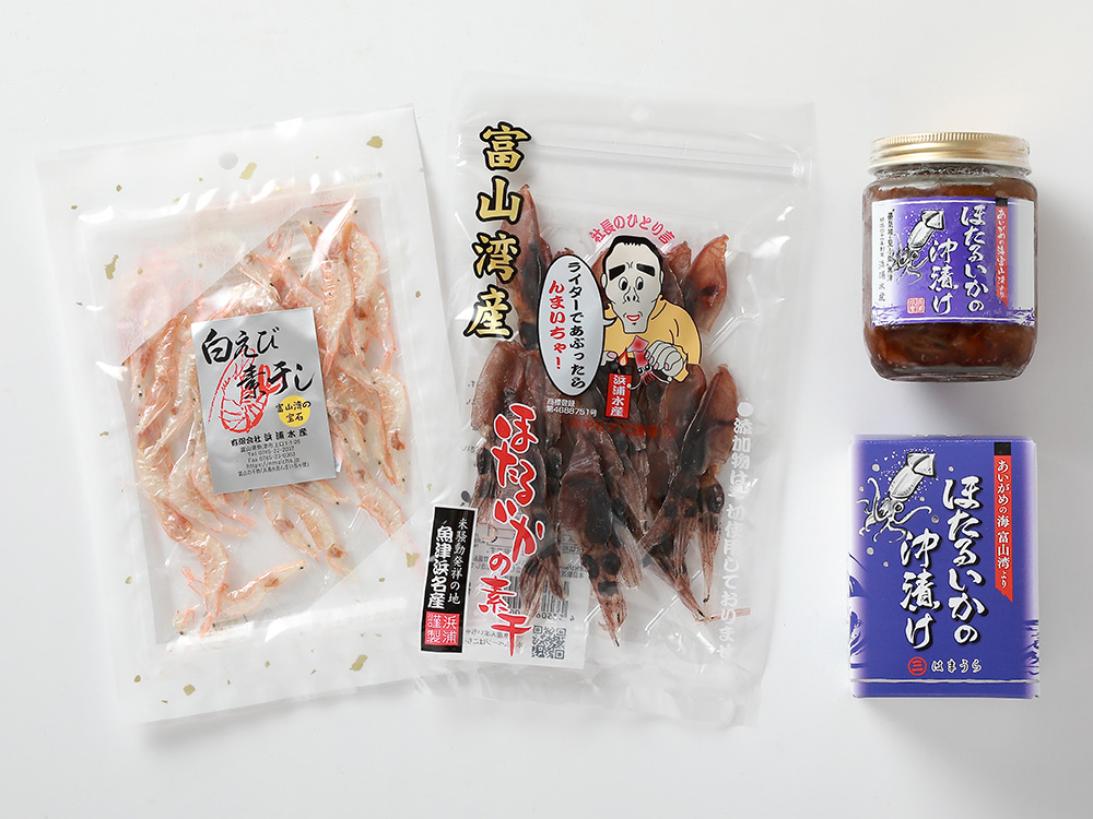 ほたるいか　まとめ売り ほたるいか沖漬け（塩辛 醤油味）＜1セット:2ケース＞〖冷凍品
