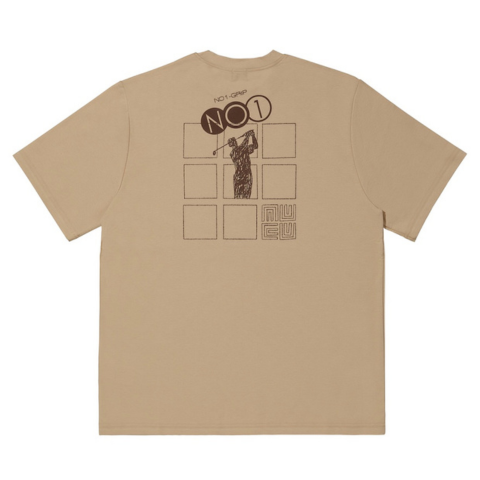 NO1 GRIP × Lenuce ビンゴTシャツ / ベージュ（レディース）