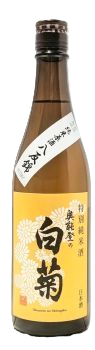 奥能登の白菊 R7BY特別純米原酒八反錦720ｍｌ
