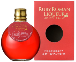 ルビーロマンリキュール350ml萬歳楽