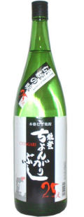 能登 ちょんがりぶし25度)（日本醗酵）1.8L　箱なし