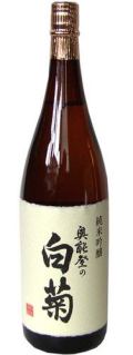 奥能登の白菊　純米吟醸(白藤酒造)1800ml箱なし