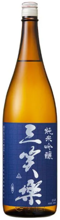 三笑楽　純米吟醸1800ml