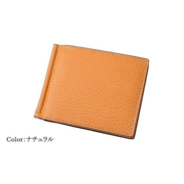 ノイジャパン限定商品【ヘレナ】札ばさみ/マネークリップ(外BOX小銭入れ付き)■アリゾナレザー