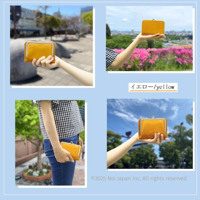 【ヘレナ】がま口札入(ミドルウォレット)■アリゾナレザー