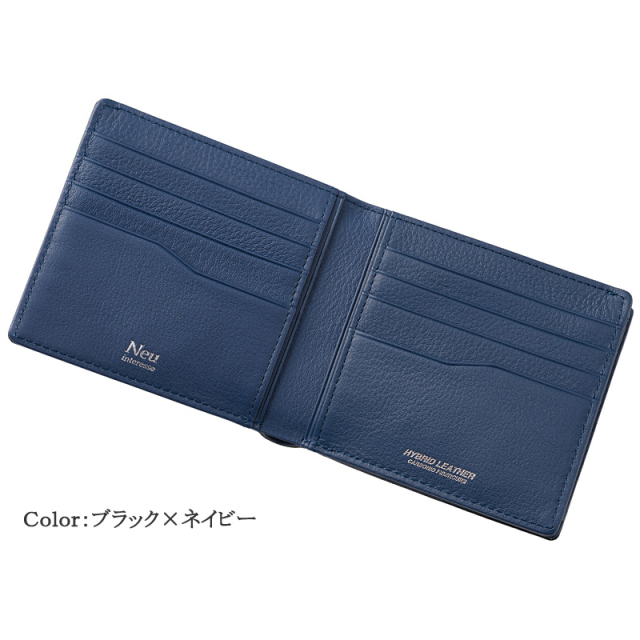 ノイインテレッセ】二つ折り財布(外BOX小銭入れ付き札入)□シャッテン 2.0