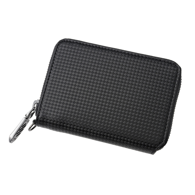 【ノイインテレッセ】二つ折り財布(縦型ラウンドファスナー・中ベロ付き札入)■シャッテン 2.0