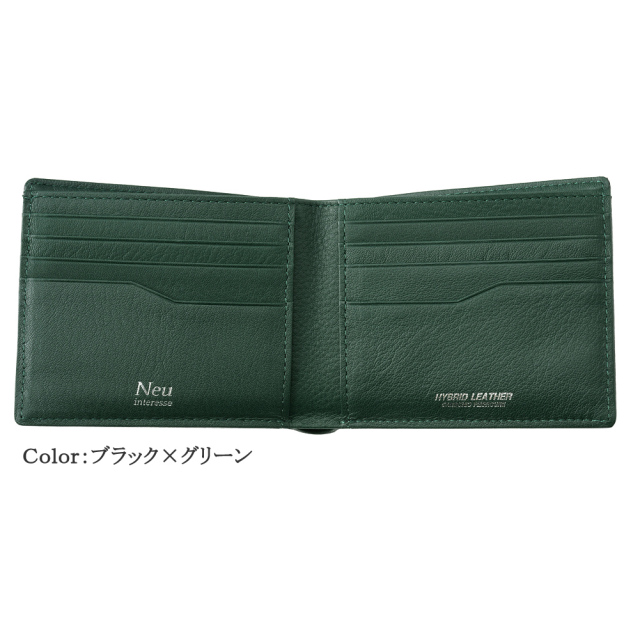 ノイインテレッセ】二つ折り財布(カード札入)□シャッテン 2.0