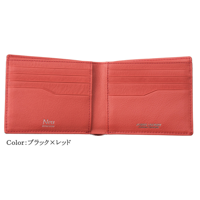 ノイインテレッセ】二つ折り財布(カード札入)□シャッテン 2.0
